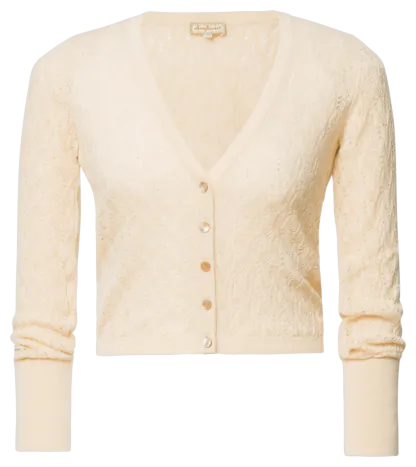 Roma Cardigan fiocco - Knitwear