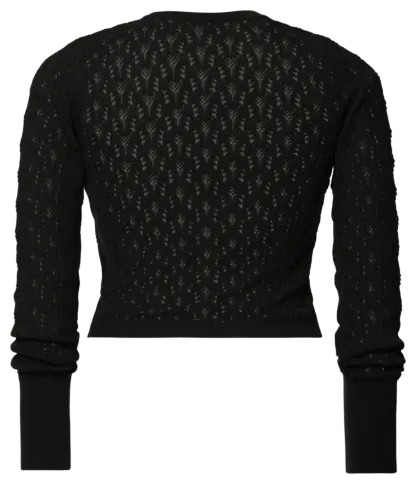 Roma Cardigan nero - Knitwear