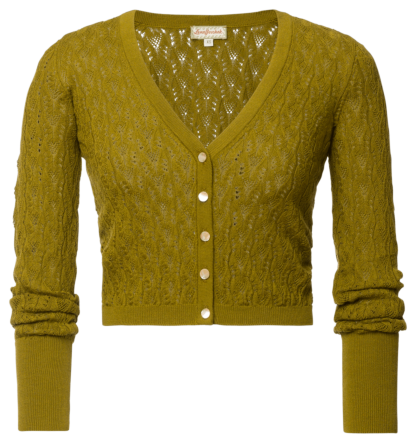 Roma Cardigan oliva - FS24 - Fresco