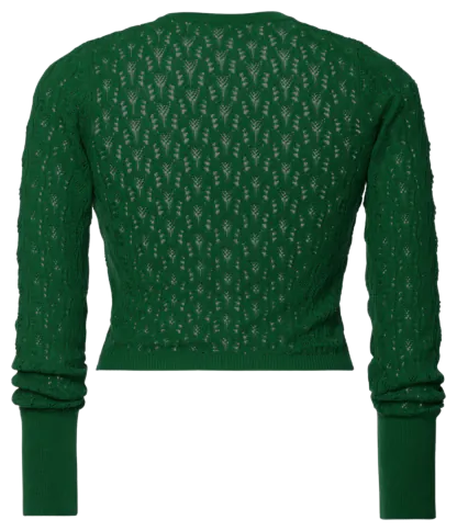 Roma Cardigan verde - Knitwear