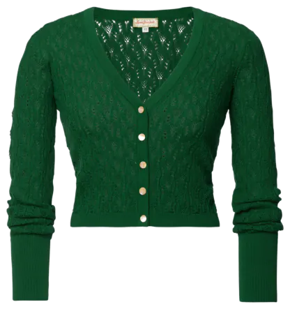 Roma Cardigan verde - Knitwear