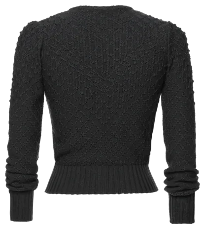Soferl Strickweste charcoal - Strickware
