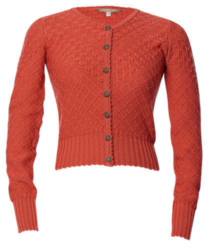Soferl Cardigan terracotta - Knitwear