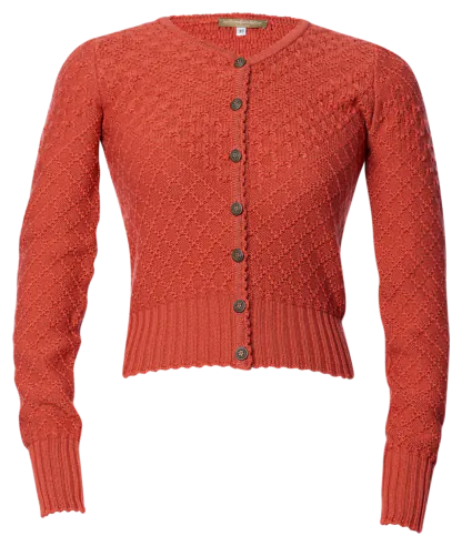 Soferl Cardigan terracotta - Knitwear