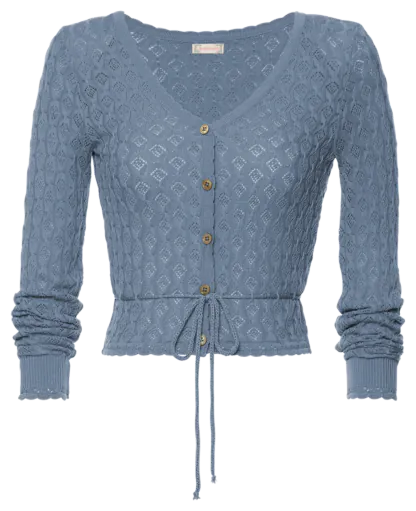 Stella Strickjacke sky - Strickware