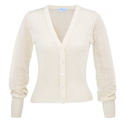Summer Breeze Strickjacke vanilla - Shop All