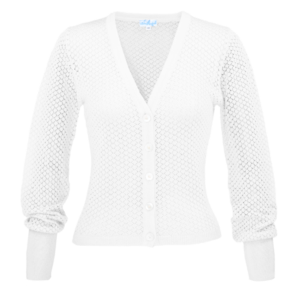 Summer Breeze Strickjacke white - Shop All