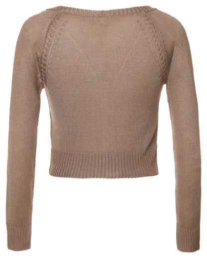 Summer Delight Cardigan chrome - Knitwear