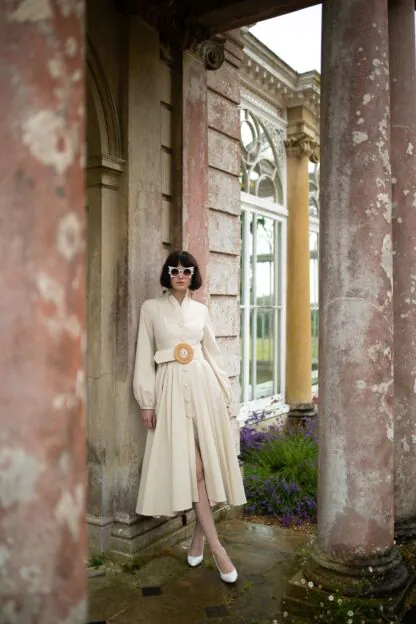 Eleanor Coat coconut cream - Jackets & Coats