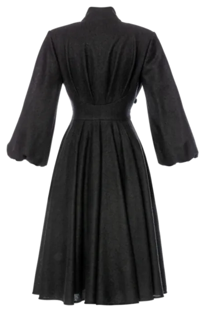 Rendezvous Coat black - Jackets & Coats by Lena Hoschek