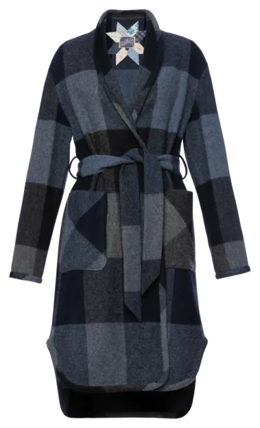 Willie Coat gray plaid - Jackets & Coats
