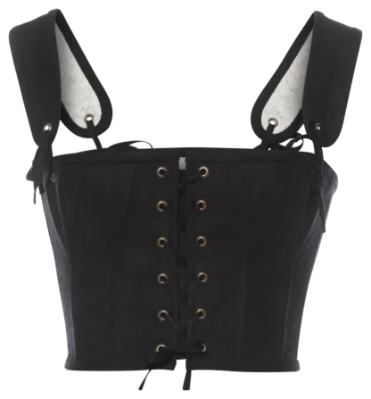 Josephine Corset nero - Tops & T-Shirts