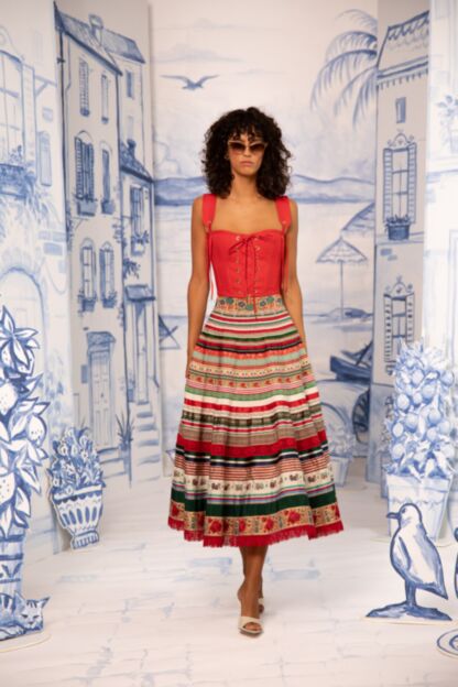 Opulence Ribbon Skirt bella italia - Ribbon Skirts