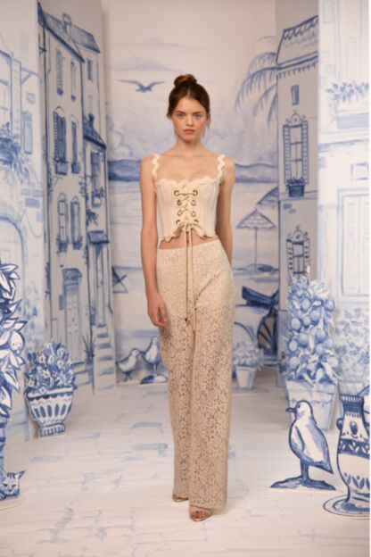 Soiree Pants cannoli cream - Pants