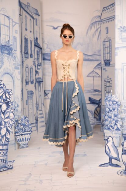 Vela Rock bleached denim - FS 26 - Riviera