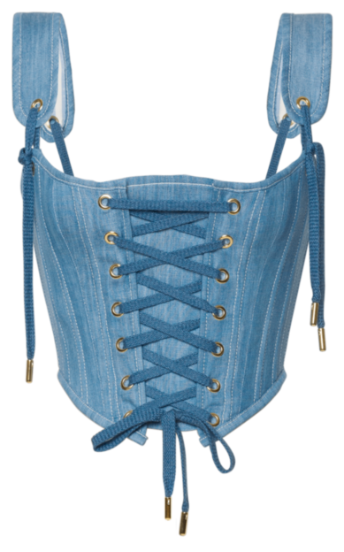 Toni Corset frosted denim - All products