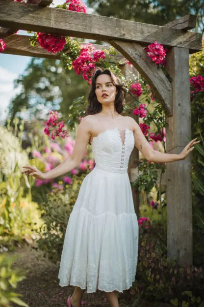 Victoria Corset buttercream - Tops & T-Shirts