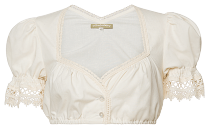 Erna Dirndl Blouse antique white - Tradition