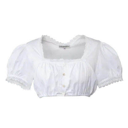Aussee Dirndlbluse one color - Dirndlblusen