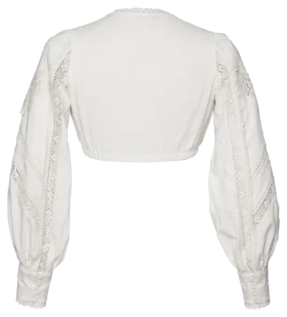 Brandhof Dirndlbluse one color - Dirndlblusen