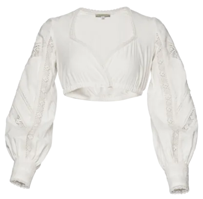 Brandhof Dirndlbluse one color - Dirndlblusen