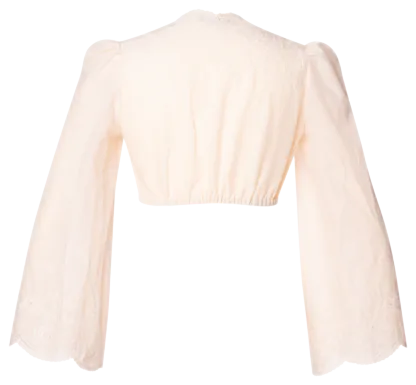 Eggenberg Dirndlbluse ecru - Blusen & Hemden