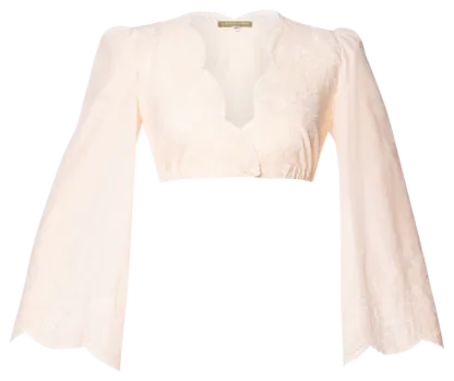 Eggenberg Dirndlbluse ecru - Blusen & Hemden
