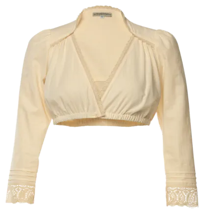 Glanegg Dirndlbluse one color - Dirndlblusen
