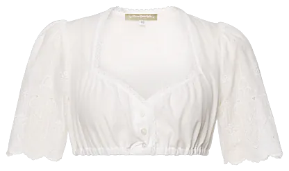 Hallein Dirndlbluse white - Dirndlblusen