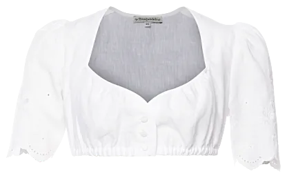 Hallstatt Dirndlbluse one color - Dirndlblusen