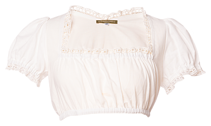 Kufstein Dirndl Blouse white - All Products