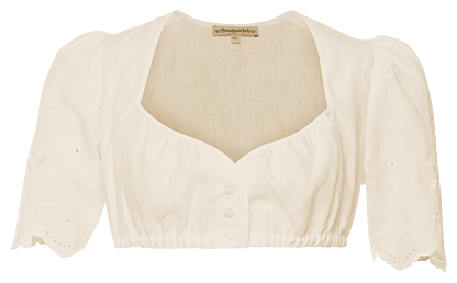 Pongau Dirndl Blouse white - Dirndl Blouses