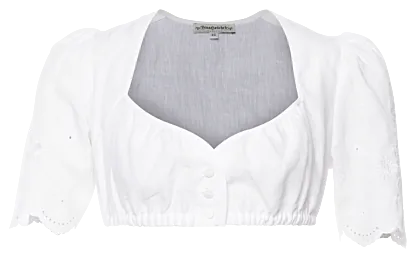Pongau Dirndlbluse white - Dirndlblusen