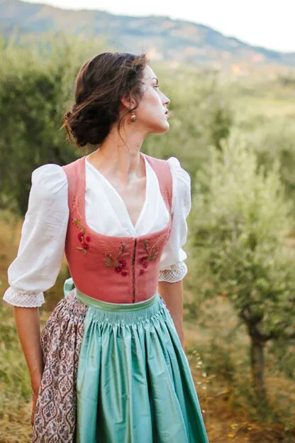 St. Gilgen Dirndlbluse white - Dirndlblusen