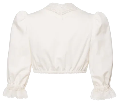 St. Wolfgang Dirndlbluse ivory - Dirndlblusen