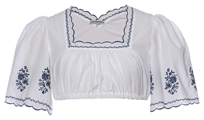 Treubach dirndl blouse blau - All Products