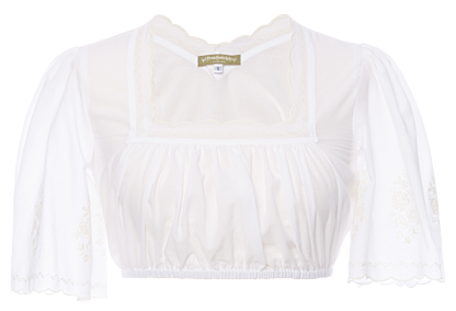 Treubach Dirndl Blouse creme - Dirndl Blouses