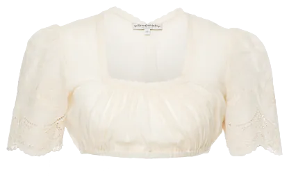 Wagna Dirndlbluse one color - Dirndlblusen