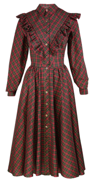 Ruby Kleid festive tartan - Kleider