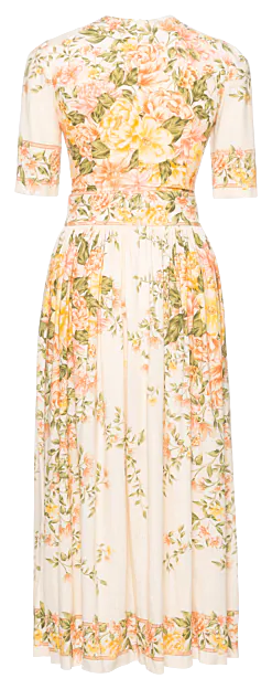 Alessia Kleid sfondo di rose - Kleider