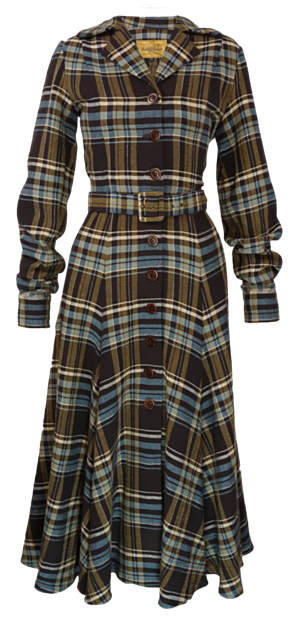 Alma Kleid windowpane - Kleider