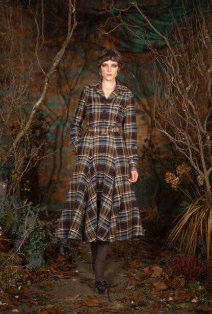 Alma Kleid windowpane - Kleider