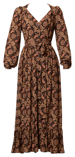 Amara Kleid rustic paisley - Kleider