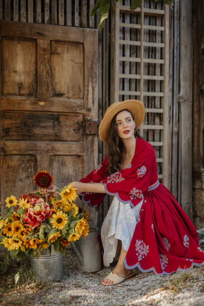 Amelia Kleid one color - Kleider
