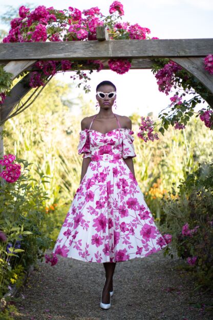 Angelique Dress peony - All Products