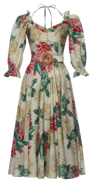 Angelique Dress watercolor - Dresses