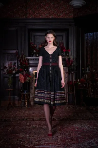 Anne Maria Dress one color - Dresses by Lena Hoschek