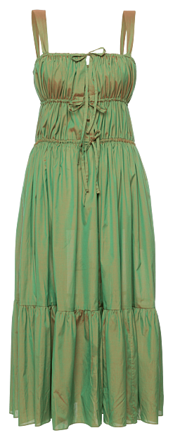 Antonella Dress verde - SS24 - Fresco