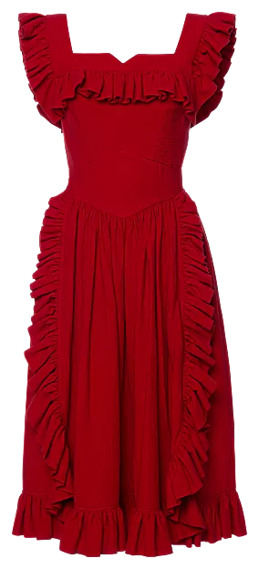 Ashley Dress poppy - Dresses