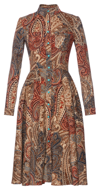 Barn Kleid autumn paisley - Kleider